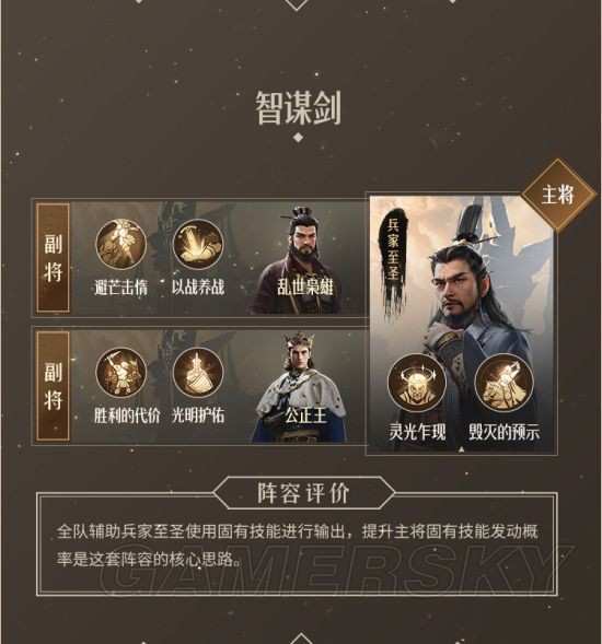 眾多網友在沉浸于重返帝國游戲世界時，重返帝國對于智謀劍陣容的智謀搭配策略可能還存在一些疑惑。為此，劍陣<strong></strong>筆者特地為大家帶來這篇重返帝國智謀劍陣容搭配指南，容搭幫助大家更充分地體驗游戲樂趣。重返帝國