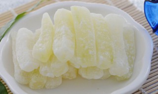 冬瓜糖是哪里的特產冰糖瓜的產地是哪里