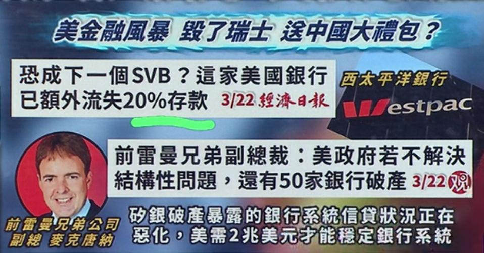 瑞士銀行信用崩塌，我們要抓住這個機會