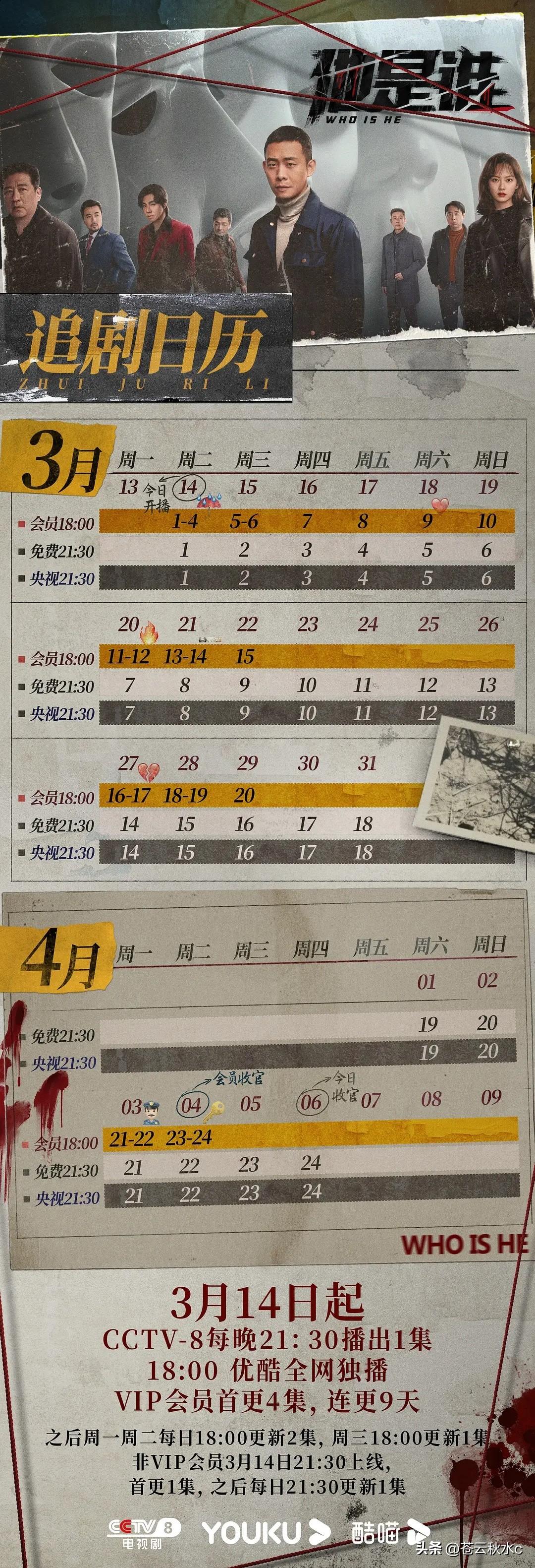 《他是誰》一部四不像的電視劇