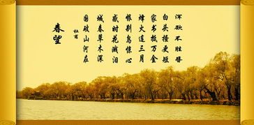 春望主旨 杜甫春望的主旨