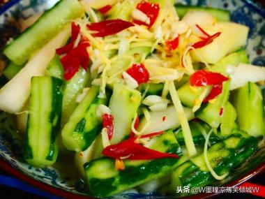 美食做法-酸辣黃瓜