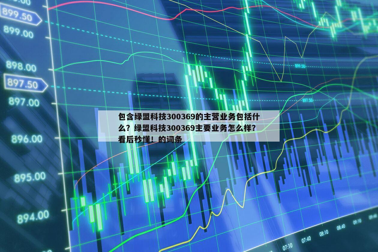包含綠盟科技300369的主營業務包括什么？綠盟科技300369主要業務怎么樣？看后秒懂！的詞條