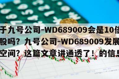 關于九號公司-WD689009會是10倍牛股嗎？九號公司-WD689009發展潛力空間？這篇文章講通透了！的信息