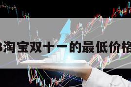 2023淘寶雙十一的最低價格規則