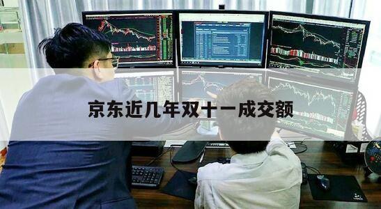 京東近幾年雙十一成交額