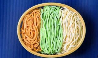 面條種類 面條介紹