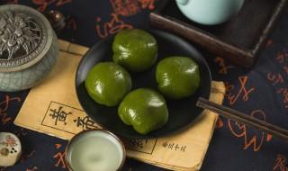 蒸青團下面墊什么 青團相關介紹